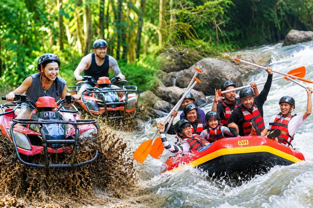 Ubud ATV Adventure and Ayung River Rafting with Lunch
